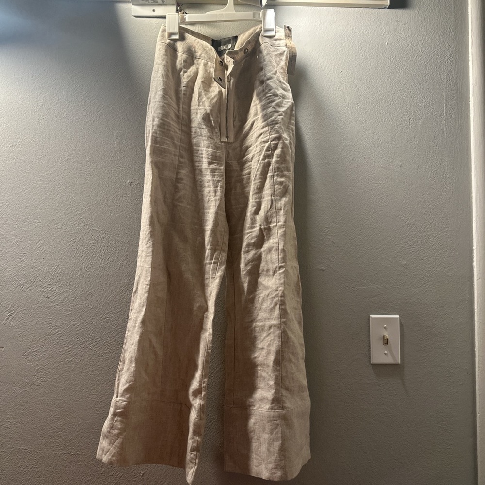 REFORMATION BEIGE PANTS